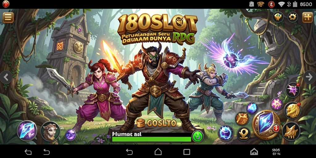 Gameplay 180SLOT yang menarik dan penuh aksi RPG.