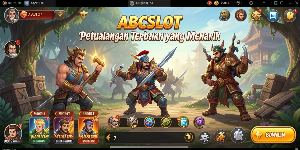 Tampilan gameplay ABCSLOT yang memukau di dunia terbuka.