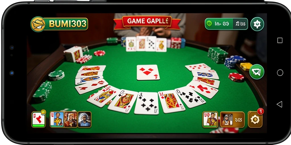 Tampilan gameplay seru dan interaktif di BUMI303.