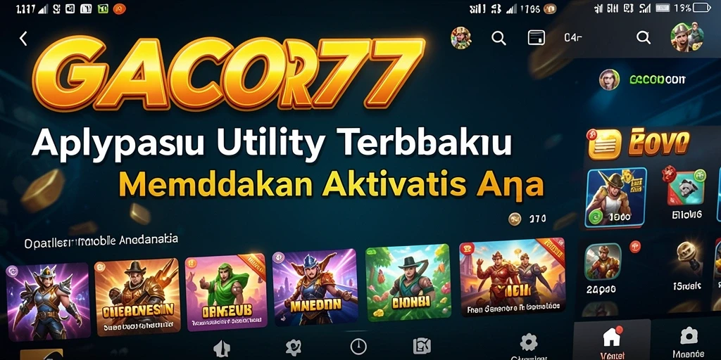 Screenshot GACOR77 yang menampilkan antarmuka pengguna yang intuitif.