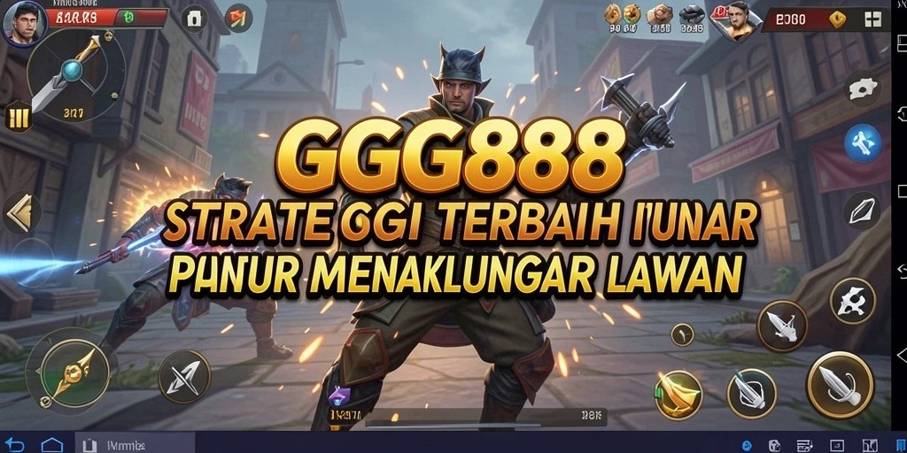 Screenshot GGG888 menunjukkan momen strategis dalam gameplay yang mendebarkan.