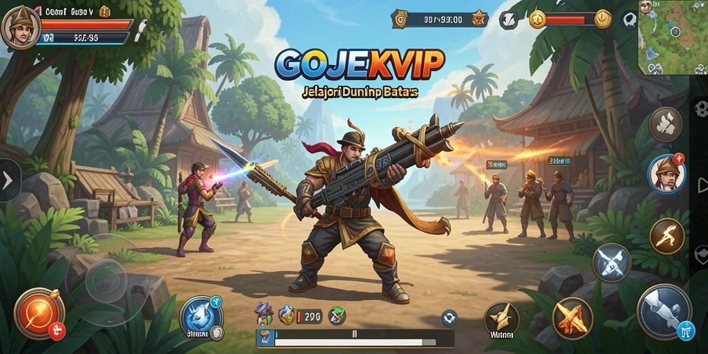 Gameplay menakjubkan dalam dunia terbuka GOJEKVIP.