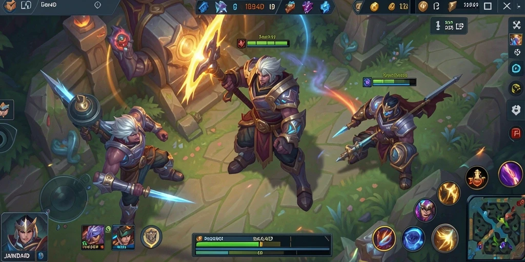 Gameplay menarik <strong>JANDA4D</strong> di arena MOBA yang menegangkan.