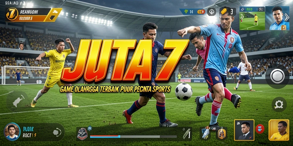 Screenshot gameplay JUTA7 yang menampilkan aksi seru dalam olahraga.