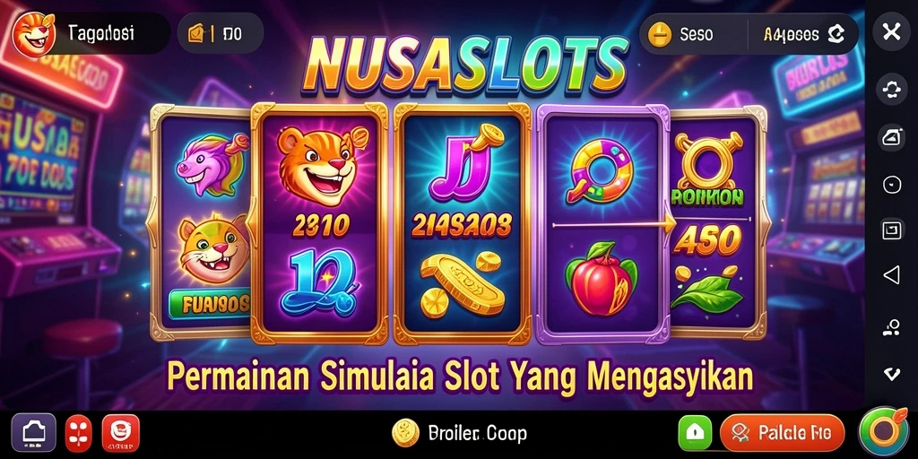 Screenshot gameplay NUSASLOTS dengan grafik yang menarik dan interaksi mengasyikkan.