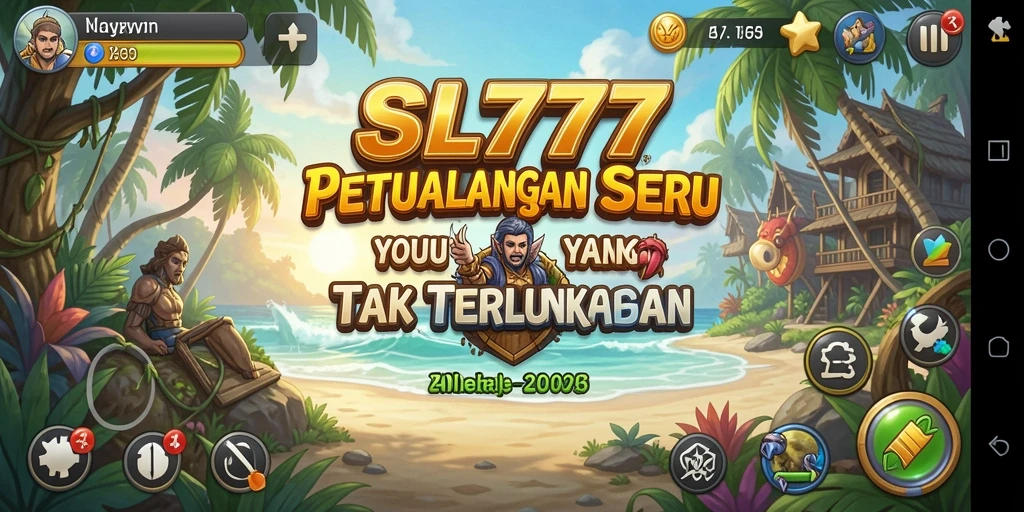 Tampilan gameplay SL777 yang menegangkan dan penuh petualangan.