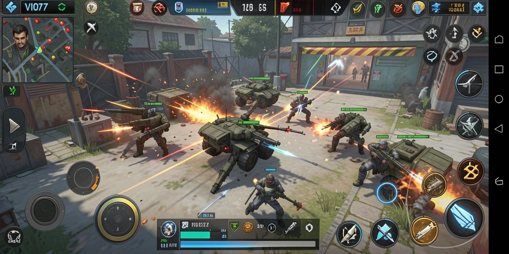 Gameplay seru VIO77 dengan pertempuran strategi.