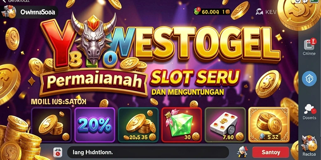 Tampilan gameplay Slot yang mengasyikkan dan penuh warna.